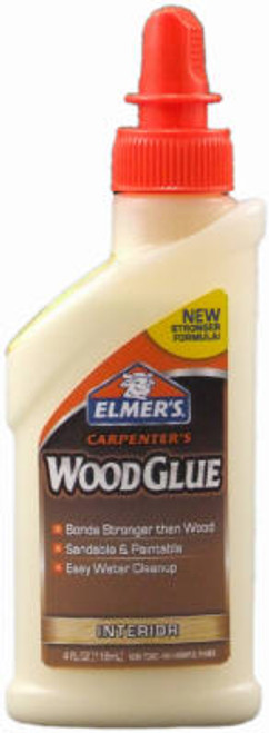Elmer's Carpenter's Interior Wood Glue-4oz - E7000 - 026000070003