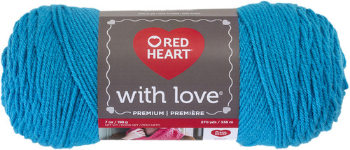 Red Heart With Love Yarn-Blue Hawaii E400-1803 - 073650817564