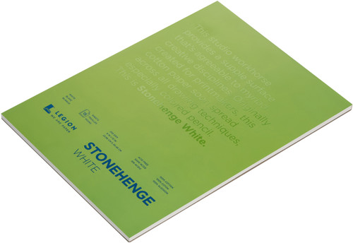 Stonehenge Paper Pad 9"X12" 15 Sheets/Pkg-White 90lb - SWP9X12 Stonehenge Paper Pad 9"X12" 15 Sheets/Pkg-White 90lb - SWP9X12