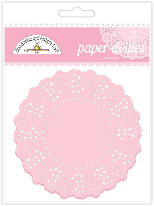 Doodlebug Doilies 4.5" 75/Pkg-Cupcake - DD-4451 - 842715044517
