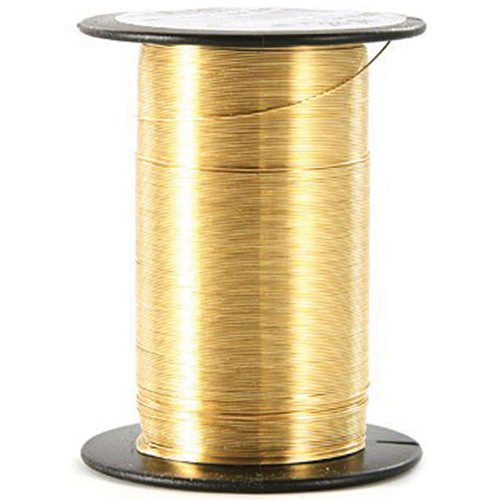 The Beadery Craft Wire 28 Gauge 35yd-Gold 28GA-95212 - 045155952125