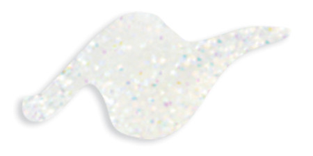 Tulip Dimensional Fabric Paint 4oz-Glitter - Crystal Sparkle - FLIS