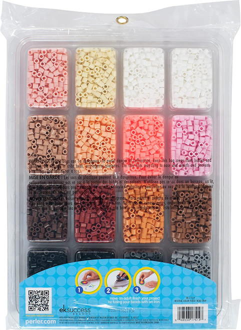 Perler Fused Bead Tray 4,000/Pkg-Neutral Color 80-17514