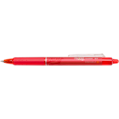 12 Pack Pilot FriXion Fine Point Clicker Erasable Pen Open Stock-Red FXC-RED - 072838314819