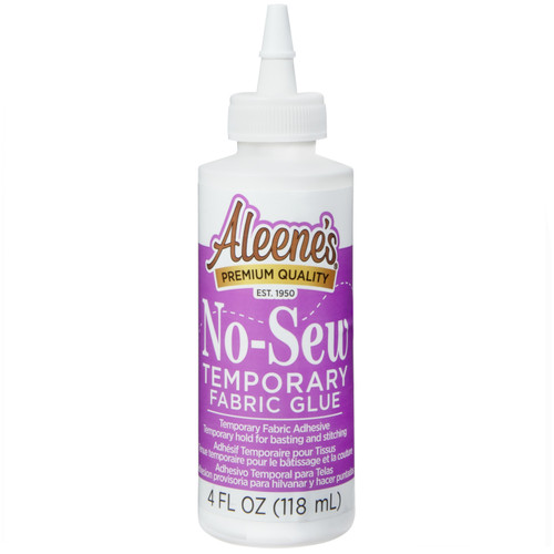 Aleene's No-Sew Fabric Glue-4oz 12-2 - 017754156266