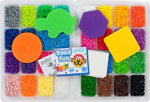 Perler Fused Bead Kit-Bead Fun - 80-54182 Perler Fused Bead Kit-Bead Fun - 80-54182