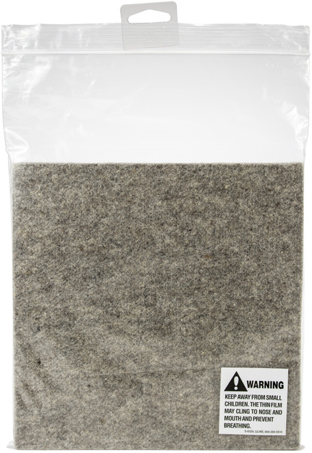 Mountain Mist Wool Pressing Mat 8.5"X8.5"X.5"-Grey - B00417 Mountain Mist Wool Pressing Mat 8.5"X8.5"X.5"-Grey - B00417