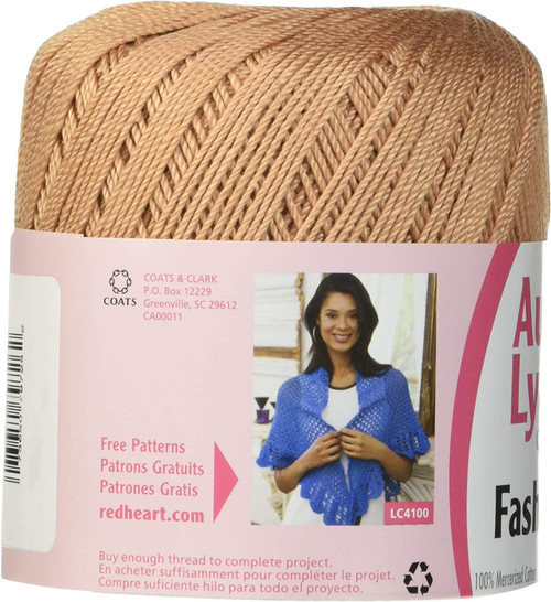 Aunt Lydia's Fashion Crochet Thread Size 3-Copper Mist - 182-0310 Aunt Lydia's Fashion Crochet Thread Size 3-Copper Mist - 182-0310