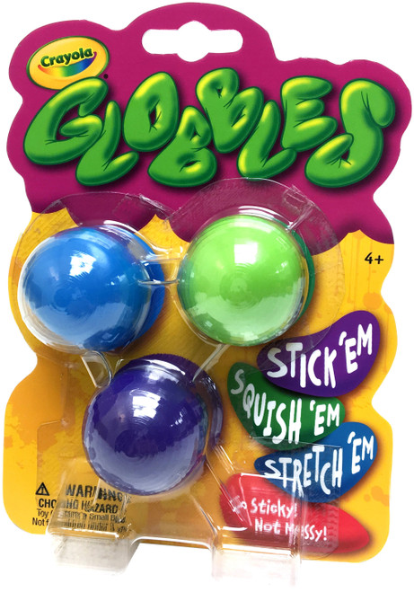 Crayola Globbles 3/Pkg-Assorted Colors 74-7291 - 071662072919