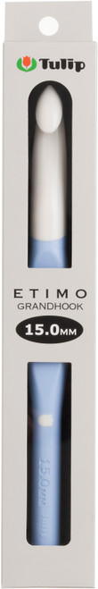 Tulip Etimo Grand Crochet Hook-Size Q/15mm T16-150E - 846550016357