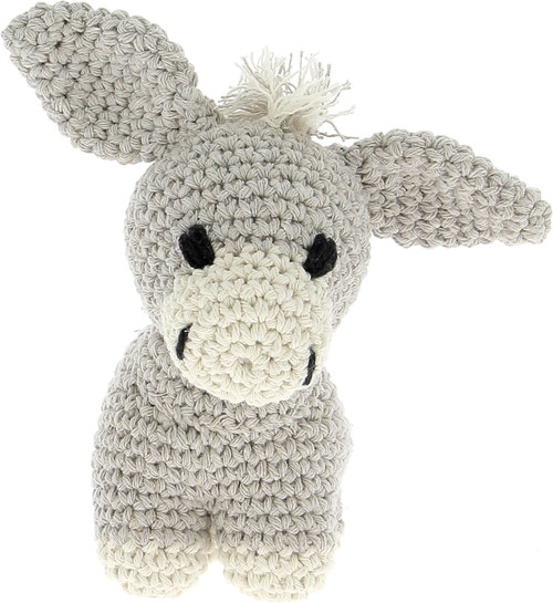 Hoooked Amigurumi DIY Kit W/Eco Barbante Yarn-Donkey Joe - Biscuit - PAK12030 Hoooked Amigurumi DIY Kit W/Eco Barbante Yarn-Donkey Joe - Biscuit - PAK12030