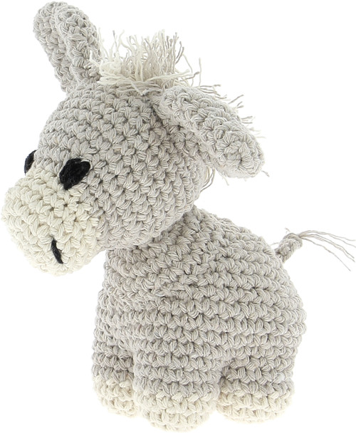 Hoooked Amigurumi DIY Kit W/Eco Barbante Yarn-Donkey Joe - Biscuit - PAK12030 Hoooked Amigurumi DIY Kit W/Eco Barbante Yarn-Donkey Joe - Biscuit - PAK12030