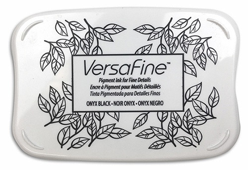VersaFine Pigment Ink Pad-Onyx Black - VF-082 - 712353380820