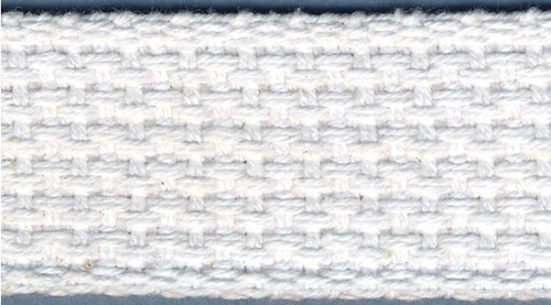 Simplicity Cotton Belting 1"X10yd-White - 186 1004-030 - 070659555046