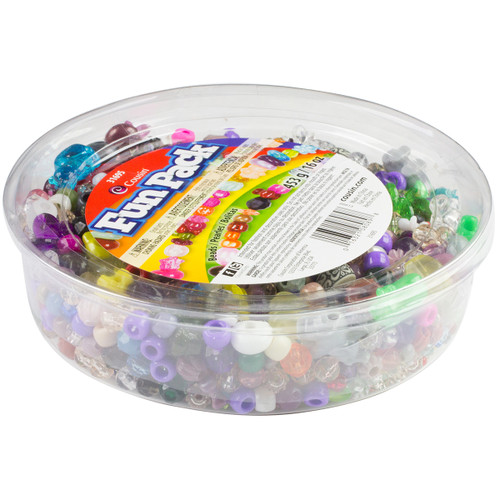 CousinDIY Fun Pack Beads 16oz-Assorted Shapes & Sizes - 31695 - 016321080898 CousinDIY Fun Pack Beads 16oz-Assorted Shapes & Sizes - 31695 - 016321080898