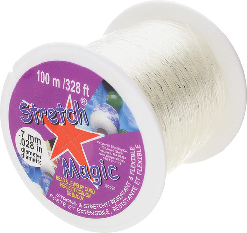 Stretch Magic Bead & Jewelry Cord .7mmX100m-Clear - SMF10001