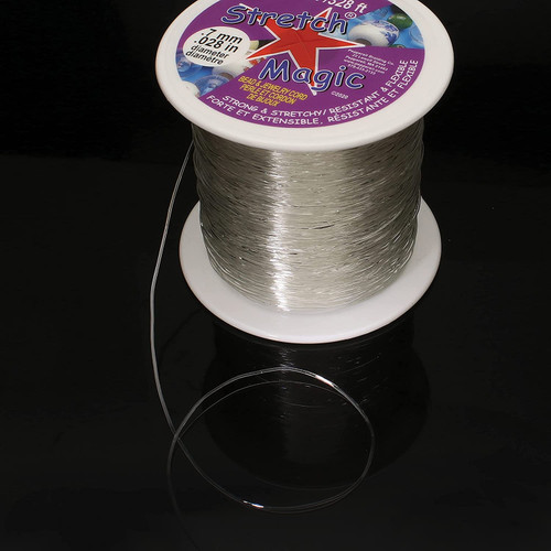 Stretch Magic Bead & Jewelry Cord .7mmX100m-Clear SMF10001