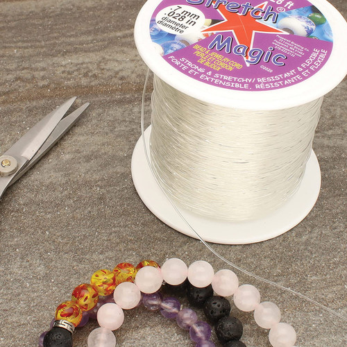 Stretch Magic Bead & Jewelry Cord .7mmX100m-Clear - SMF10001 Stretch Magic Bead & Jewelry Cord .7mmX100m-Clear - SMF10001