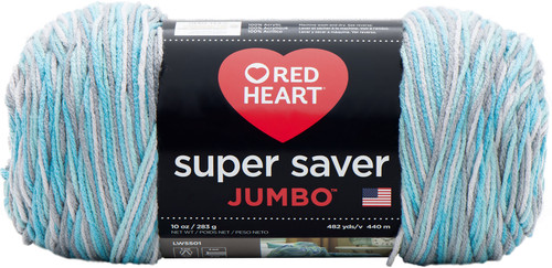 Red Heart Super Saver Jumbo Yarn-Icelandic - E302C-3952 - 073650011825