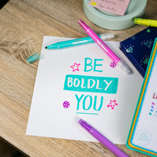 Crayola Take Note! Erasable Highlighters 6/Pkg-Assorted Colors - 58-6504