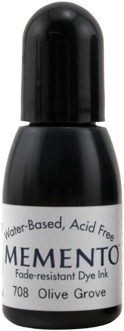 Memento Dye Ink Refill .5oz-Olive Grove - RM000-708 - 712353237087