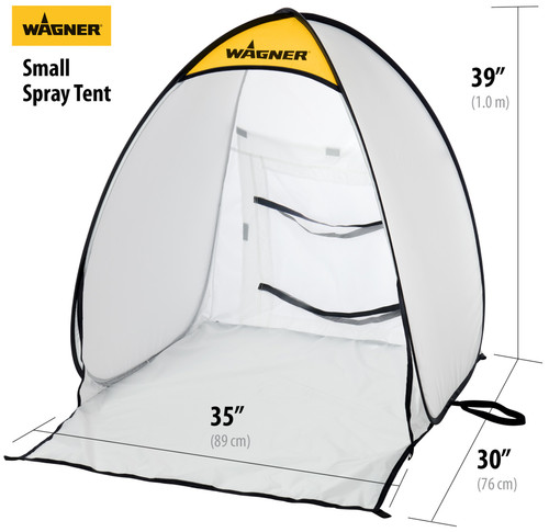 Wagner Small Spray Shelter-White 30"X36"X39" C900051