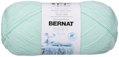 Bernat Baby Sport Big Ball Yarn - Solids-Baby Green - 163121-21230 - 057355293755 Bernat Baby Sport Big Ball Yarn - Solids-Baby Green - 163121-21230 - 057355293755