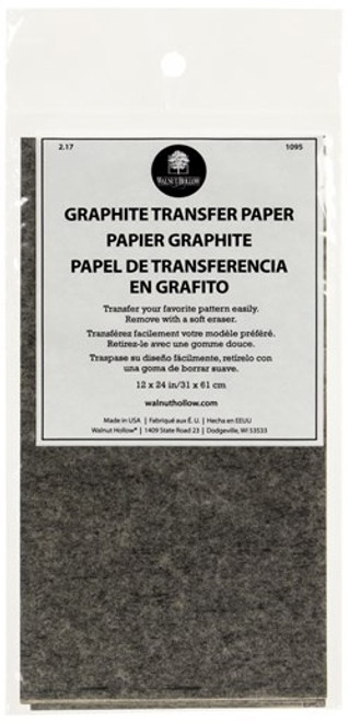 Walnut Hollow Graphite Transfer Paper-12"X24" 1095 - 046308010952