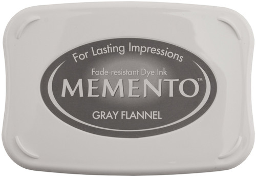 Memento Dye Ink Pad-Gray Flannel - ME-000-902 - 712353259027