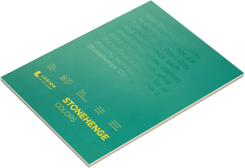 Stonehenge Paper Pad 11"X14" 15 Sheets/Pkg-Multi-Color 90lb SCP11X14