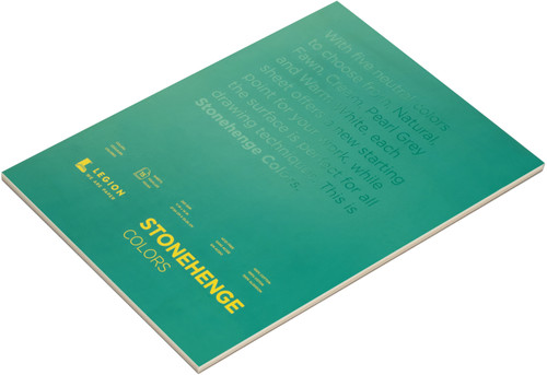 Stonehenge Paper Pad 11"X14" 15 Sheets/Pkg-Multi-Color 90lb - SCP11X14