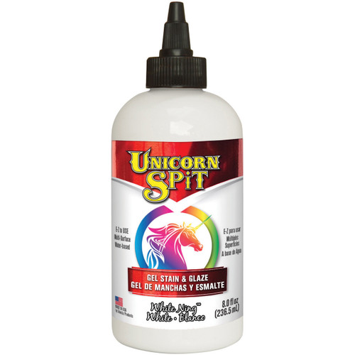 Unicorn Spit Wood Stain & Glaze 8oz-White Ning - 5771-005 - 076818004370