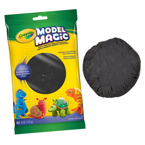 Crayola Model Magic 4oz-Black - 57-4451