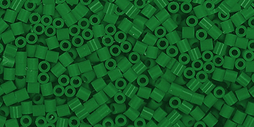 Perler Beads 6,000/Pkg-Dark Green - PBM80-11-11086