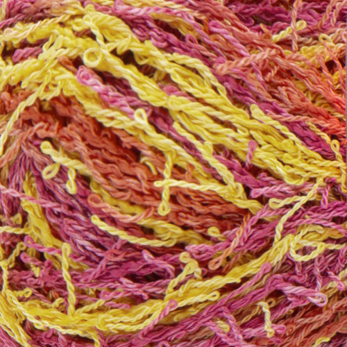 Red Heart Scrubby Yarn-Zesty - E833-982