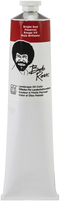 Bob Ross Oil Paint 200ml-Bright Red - BR200ML-16335