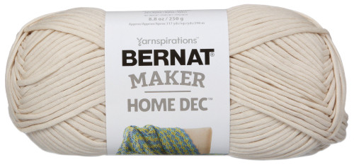 Bernat Bernat Maker Home Dec Yarn-Cream 161211-11009 - 057355404762