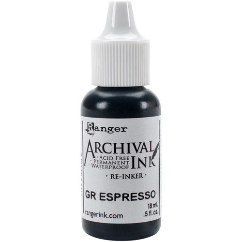Tim Holtz Distress Archival Reinker-Ground Espresso - THARD-51107 - 789541051107