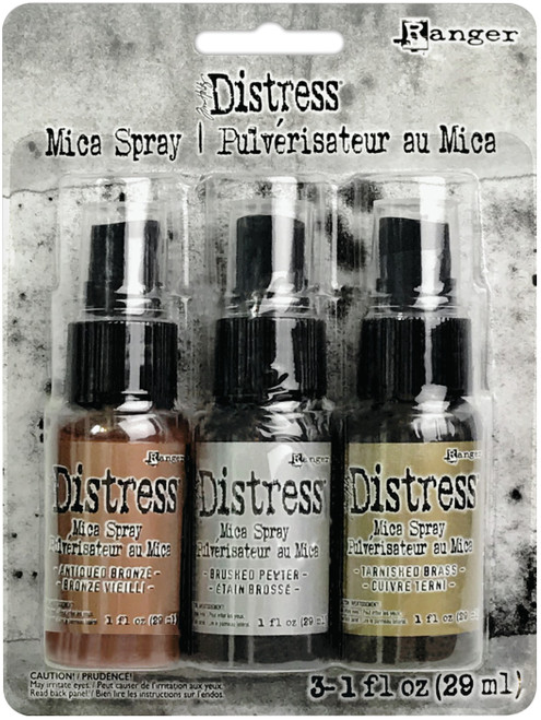 Tim Holtz Distress Mica Sprays 1oz-3 Colors - MTK47964 - 789541047964