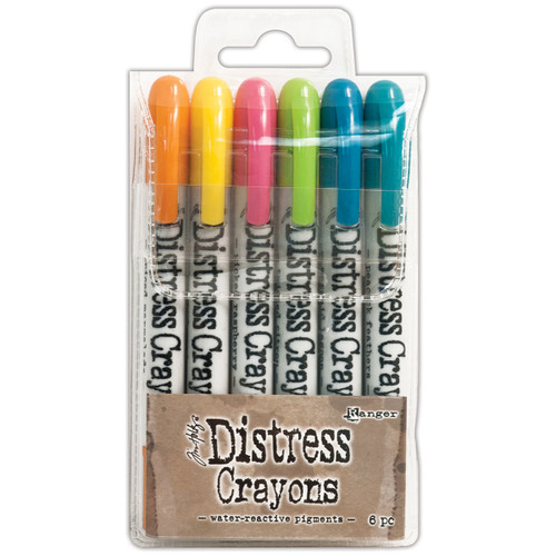 Tim Holtz Distress Crayon Set-Set #1 DBK47902 - 789541047902