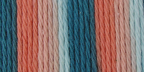 Bernat Handicrafter Cotton Yarn 340g - Ombres-Coral Seas - 162034-34038