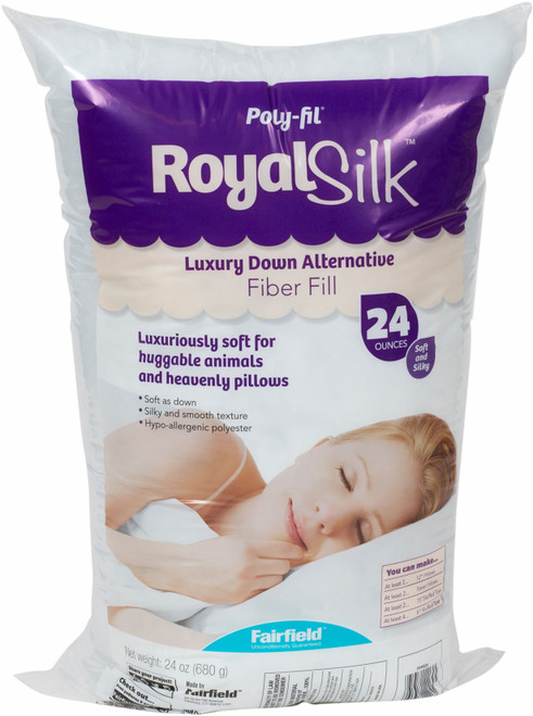Fairfield Silky Poly-Fil Fiber Fill-24oz Bag - PFRS24 - 035352111395