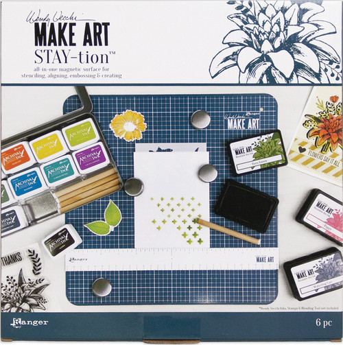 Wendy Vecchi MAKE ART Stay-tion-All-In-One Magnetic Surface WVA64626 - 789541064626
