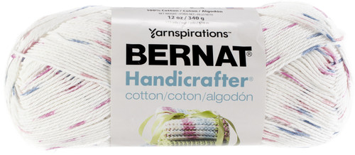 Bernat Handicrafter Cotton Yarn 340g Ombres-Salt & Pepper Print