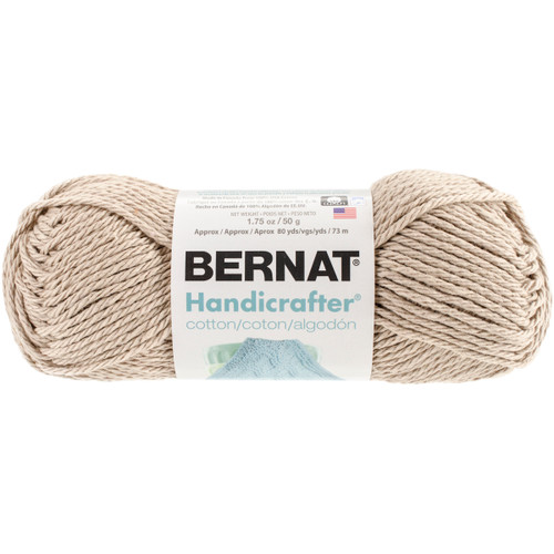 Bernat Handicrafter Cotton Yarn - Solids-Jute - 162101-1085 - 057355393066