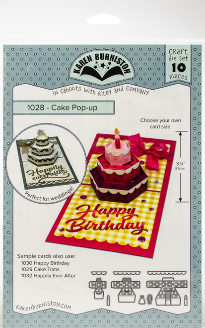 Karen Burniston Dies-Cake Pop-Up - KBR1028 - 084282632425