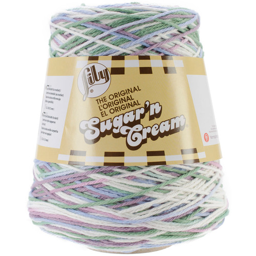 Lily Sugar'n Cream Yarn - Cones-Freshly Pressed - 103002-2323 - 057355380370