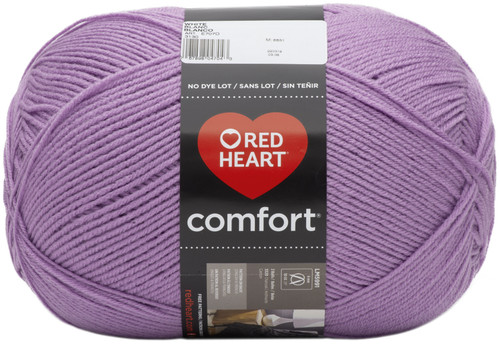 Red Heart Comfort Yarn-Lavender - E707D-3180 - 067898052290