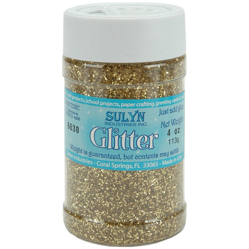 Sulyn Glitter 4oz-Gold - SUL4OZ-51122 - 717968511225