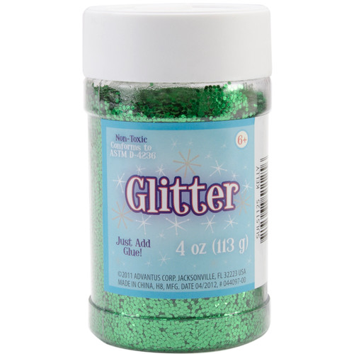 Sulyn Glitter 4oz-Kelly Green - SUL4OZ-51125 - 717968511256